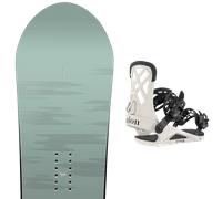 Pack snowboard." Rome Muse W 25 + Fixations - Femme - Vert / Violet - taille 149 - modèle 2025