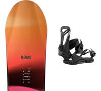 Pack snowboard." Rome Ravine Orange 26 + Fixations - Homme - Orange - taille 155 - modèle 2026