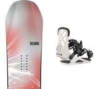 Pack snowboard." Rome Royal Grey/red 26 + Fixations - Femme - Gris - taille 141 - modèle 2026