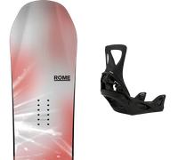Pack snowboard." Rome Royal Grey/red 26 + Fixations - Femme - Gris - taille 141 - modèle 2026