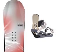 Pack snowboard." Rome Royal Grey/red 26 + Fixations - Femme - Gris - taille 144 - modèle 2026