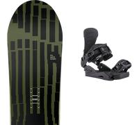 Rome - Pack Planche Snowboard Warden - 161W + Beam - Planche Snowboard