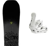 Pack snowboard." Rossignol Jibsaw Black/green 26 + Fixations - Homme - Noir / Gris - taille 162W - modèle 2026