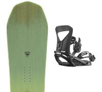 Pack snowboard." Rossignol Revenant 26 + Fixations - Homme - Jaune / Noir - taille 163W - modèle 2026