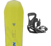 Pack snowboard." Rossignol Super Revenant Yellow 26 + Fixations - Homme - - taille 163W - modèle 2026