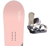 Planche de snowboard Roxy Dawn blanc rose femme - 146