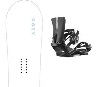 Pack snowboard." Roxy Dawn White/blue 26 + Fixations - Femme - Blanc - taille 146 - modèle 2026