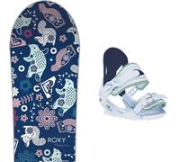 Pack snowboard." Roxy Poppy Package - Med Blue/purple 26 - Enfant - Bleu - taille 110 - modèle 2026