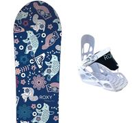 Roxy Snowboards Poppy Package-sm Junior Snowboard Multicolore 100 Garçons,Filles