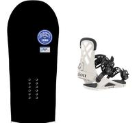 Pack snowboard." Roxy Xoxo Black/blue 26 + Fixations - Femme - Noir - taille 139 - modèle 2026