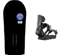 Pack snowboard." Roxy Xoxo Black/blue 26 + Fixations - Femme - Noir - taille 142 - modèle 2026