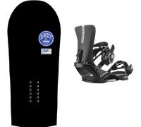 Pack snowboard." Roxy Xoxo Black/blue 26 + Fixations - Femme - Noir - taille 142 - modèle 2026