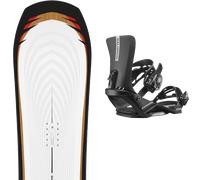 Pack snowboard." Salomon Assassin 26 + Fixations - Homme - Blanc - taille 156 - modèle 2026