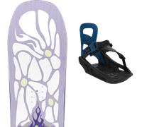Pack snowboard." Salomon Grace 26 + Fixations - Enfant - - taille 120 - modèle 2026