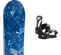 Pack snowboard." Yes Airmaster 3d Black/blue 26 + Fixations - Homme - Bleu - taille 156 - modèle 2026