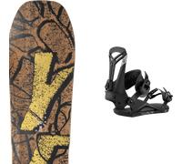 Pack snowboard." Yes All-in Black/copper 26 + Fixations - Homme - Noir - taille 154 - modèle 2026