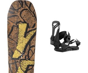 Pack snowboard." Yes All-in Black/copper 26 + Fixations - Homme - Noir - taille 158 - modèle 2026