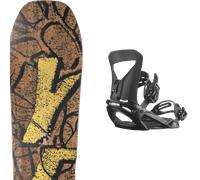 Pack snowboard." Yes All-in Black/copper 26 + Fixations - Homme - - taille 158 - modèle 2026
