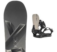 Pack snowboard." Yes Basic 24 + Fixations - Homme - Noir / Gris - taille 155 - modèle 2024