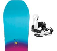 Pack snowboard." Yes Jackpot 25 + Fixations - Homme - Bleu - taille 154 - modèle 2025