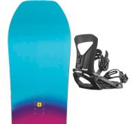 Pack snowboard." Yes Jackpot 25 + Fixations - Homme - Bleu - taille 154 - modèle 2025