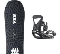 Pack snowboard." Yes Standard Black/white 26 + Fixations - Homme - Noir - taille 156 - modèle 2026