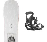Pack snowboard." Yes Standard Xtrm Dc White/grey 26 + Fixations - Homme - Blanc - taille 156 - modèle 2026