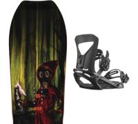 Pack snowboard." Yes Warca Uninc Jps 25 + Fixations - Homme - Noir - taille 155 - modèle 2025