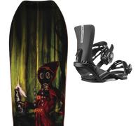 Pack snowboard." Yes Warca Uninc Jps 25 + Fixations - Homme - Noir - taille 155 - modèle 2025