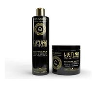 PACK SOIN BOTOX KERA QUEEN'S MASQUE 500ML + SHAMPOING 500ML KERATINE & RICIN[W165]