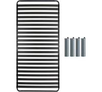 Sommier Altobuy TITANIUM 22 - Pack Sommier 22 Lattes 90x190cm + 4 Pieds -