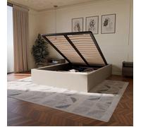 Pack sommier coffre beige et matelas hybride 160x200 épais 30cm - Emma & Victoria - Morphea