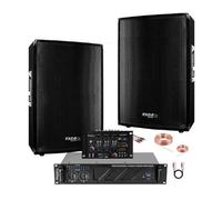 Pack Sono 3000w - Ampli 1600w - Enceintes 2x700w - Table de Mixage USB BLUETOOTH - PA DJ MIX BAR CLUB DANSE ZUMBA FITNESS