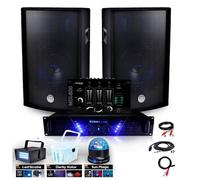 Pack Sono Ampli 480W + HP BMS-12 de 2x600W mix + PACK DERBY