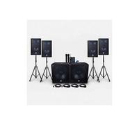 Pack sono Bm Sonic BMS181812-USB-BT-4800W-2 micros ss - fil2XSub 18" + 4 Enceintes 12" + Pieds + Câbles + Tél +clé USB 32 gigas