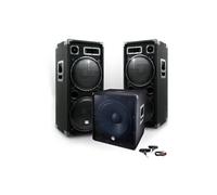 Pack SONO complet BMX-18215 3200W Caisson bi-amplifié + PACK DIAMS + DERBY