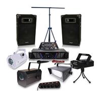 Pack sono Dj Ampli 2 x 240 W + Effet pack lumieres