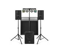 Pack Système DJ Vonyx - Ensemble 800 W Actif | 2× Enceintes 12″ + Accessoires