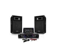 Ibiza Sound Pack Sono DJ300-BT ampli + HP 500W Table de mix