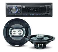 Caisson / Subwoofer Caliber Pack sono voiture Auto Radio NewOne AR375BT 120 Watts + 2 haut parleurs 16,5cm 120W