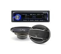 Connectique Audio / Vidéo Caliber Pack sono voiture Autoradio 1229DAB + 2 haut parleurs ovales 6x9 180W