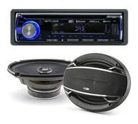 Connectique Audio / Vidéo Caliber Pack sono voiture Autoradio 1229DAB + 2 haut parleurs ovales 6x9 180W