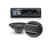 Cosse et kit Caliber Pack sono voiture Autoradio 199DAB + 2 haut parleurs ovales 6x9 180W