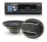 Cosse et kit Caliber Pack sono voiture Autoradio 199DAB + 2 haut parleurs ovales 6x9 180W