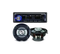 Pack sono voiture Autoradio Muse M-1229 DAB 160 Watts + 2 haut parleurs 10cm 80W