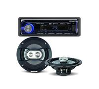 Pack sono voiture Autoradio Muse M-1229 DAB 160 Watts + 2 haut parleurs 16,5m 120W G