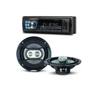 Pack sono voiture Autoradio Muse M-195 BT 160 Watts + 2 haut parleurs 16,5m 120W