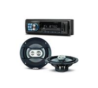 Pack sono voiture Autoradio Muse M-195 BT 160 Watts + 2 haut parleurs 16,5m 120W