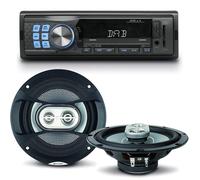 Pack sono voiture Autoradio Muse M-199 DAB 160 Watts + 2 haut parleurs 16 5m 120W
