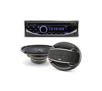 Autoradio Caliber Pack sono voiture Autoradio RCD123 4X75W + 2 haut parleurs ovales 6x9 180W